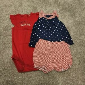 Just One You By Carter's American Baby Girls Set Sz 9M